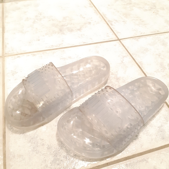 Clear white slides Puma by Rihanna Fenty - Picture 2 of 8